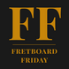Fretboard Friday weekly guitar music challenge logo